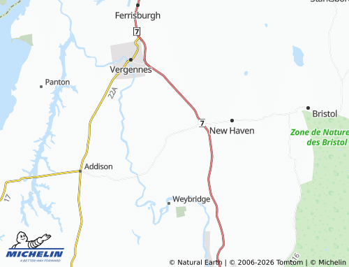 Mappa MICHELIN Waltham - ViaMichelin