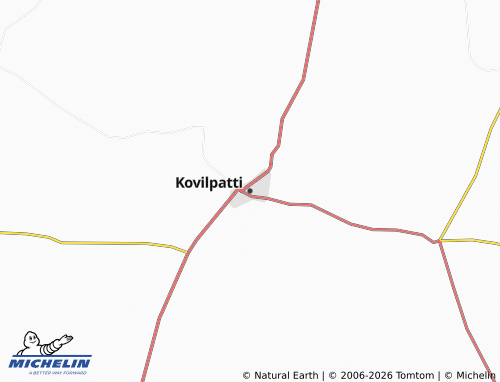MICHELIN Kovilpatti map - ViaMichelin