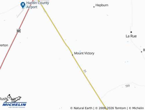 Carte MICHELIN Mount Victory - ViaMichelin