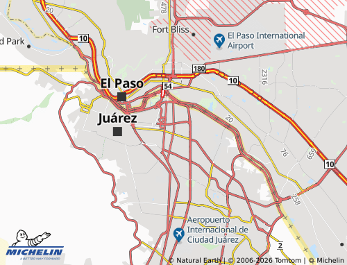 Mappa MICHELIN Mascareñas - ViaMichelin