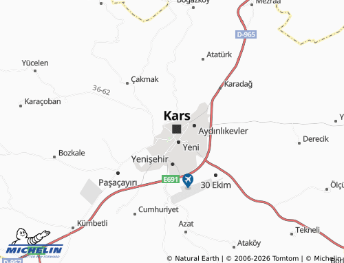 MICHELIN Yusufpaşa map - ViaMichelin