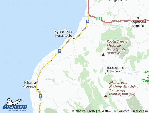 MICHELIN Stasio map - ViaMichelin