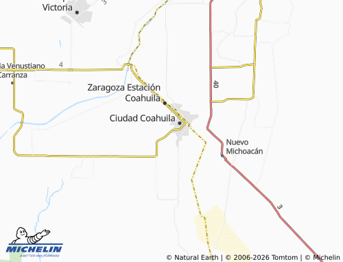 Mappa MICHELIN Del Bosque - ViaMichelin