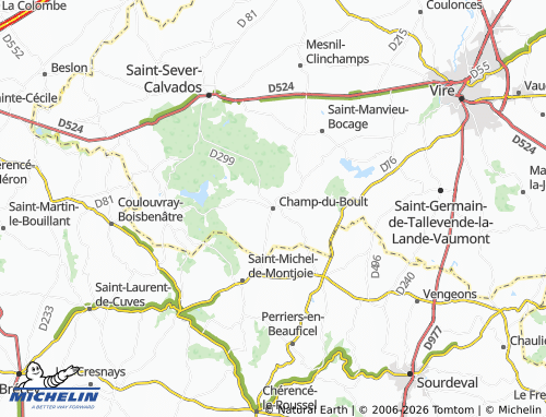 MICHELIN Champ-du-Boult map - ViaMichelin