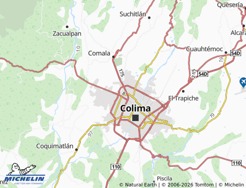 Mappa MICHELIN Burócratas del Estado - ViaMichelin