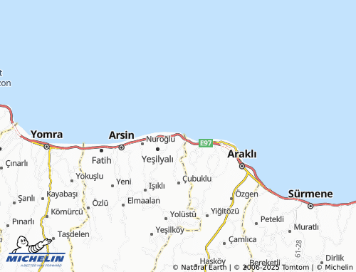 MICHELIN Kuzguncuk map - ViaMichelin