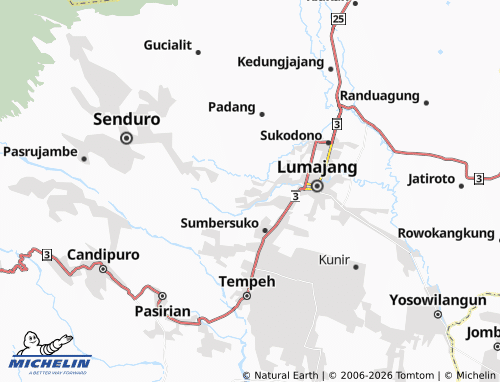 Carte MICHELIN Petahunan - ViaMichelin