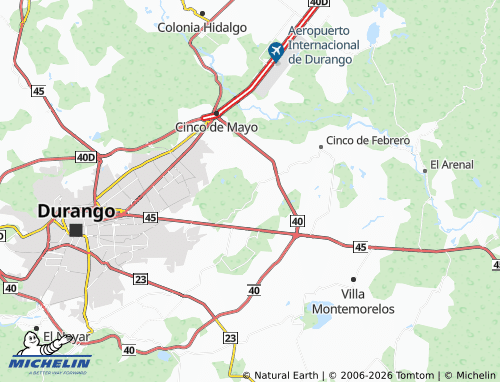 MICHELIN-Landkarte Francisco Montes de Oca - ViaMichelin