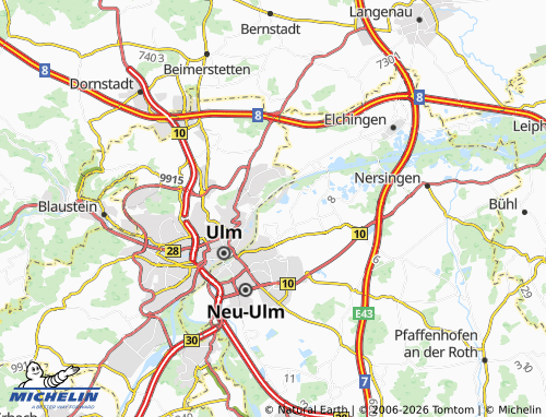 Mapa MICHELIN Striebelhof - ViaMichelin