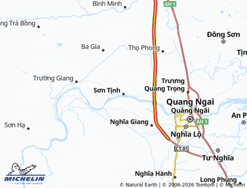 Mapa MICHELIN Tịnh Sơn - ViaMichelin