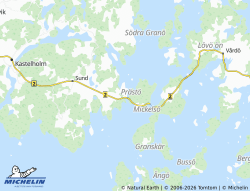 Kaart MICHELIN Bomarsund - ViaMichelin