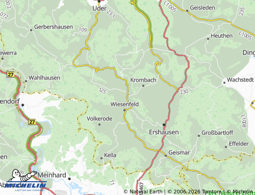 Mappa MICHELIN Rüstungen - ViaMichelin