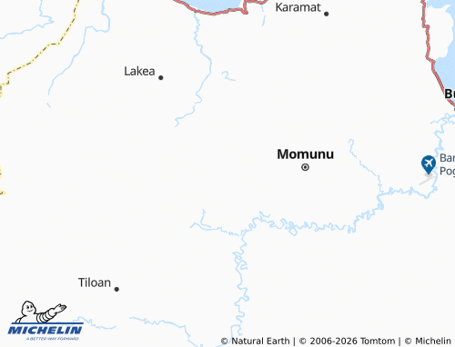 MICHELIN Monggonit map - ViaMichelin