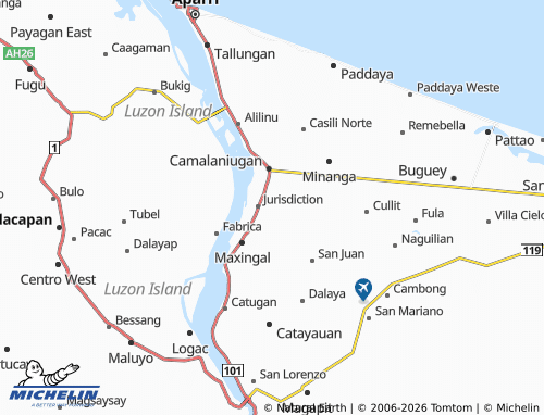MICHELIN Fusina map - ViaMichelin