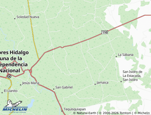 Mappa MICHELIN La Cabra - ViaMichelin