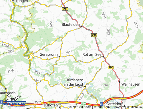 Mapa MICHELIN Rückershagen - ViaMichelin