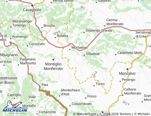 Mapa MICHELIN Crocetta - ViaMichelin