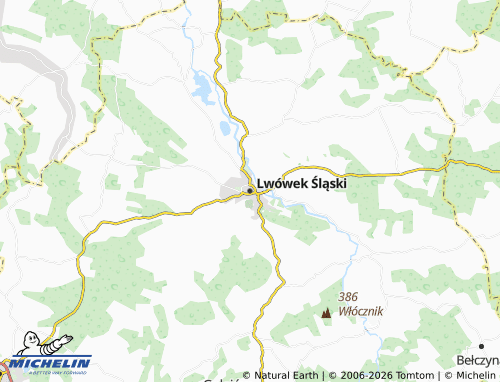 Mappa MICHELIN Lwówek Śląski - ViaMichelin