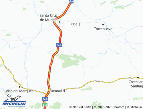 MICHELIN Las Virtudes map - ViaMichelin