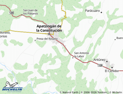 Mapa MICHELIN Ampliación La Nopalera - ViaMichelin