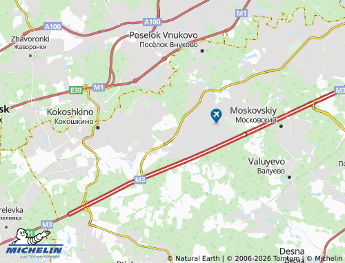 Carte MICHELIN Marushkinskoye - ViaMichelin