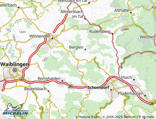 MICHELIN Erlenhof map - ViaMichelin