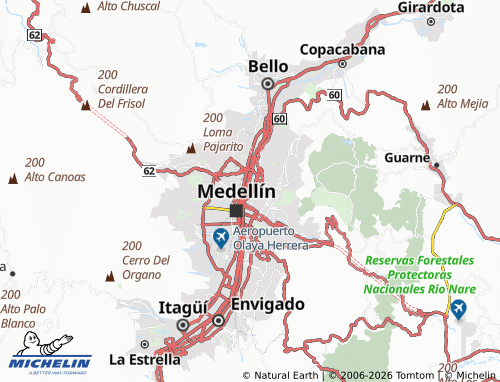 MICHELIN-Landkarte El Chagualo - ViaMichelin