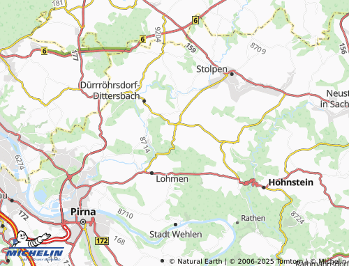 Mapa MICHELIN Dobra - ViaMichelin