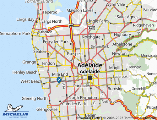 MICHELIN Brompton map - ViaMichelin