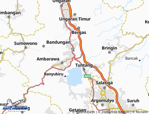 Mapa MICHELIN Bawen - ViaMichelin