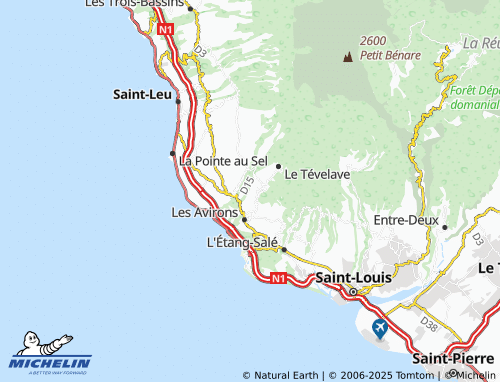 MICHELIN Bellecombe map - ViaMichelin