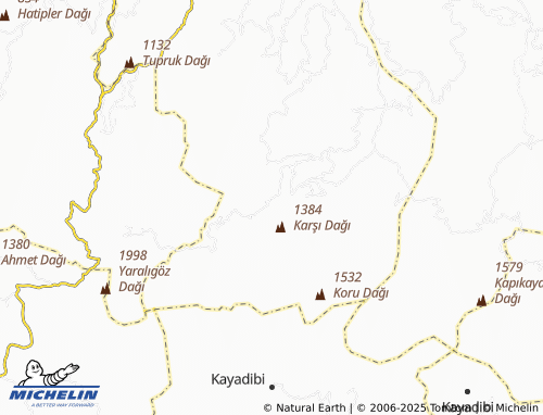 MICHELIN Hacıreissökü map - ViaMichelin