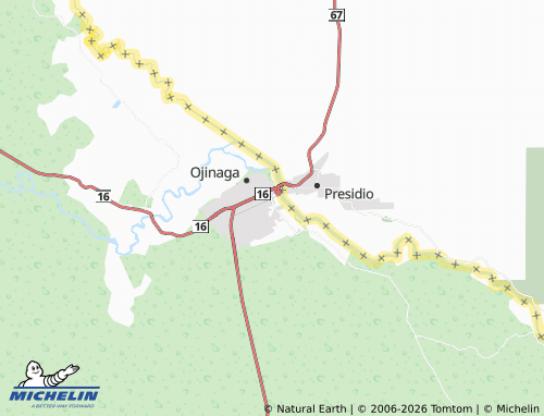 Mapa MICHELIN Fronteriza - ViaMichelin