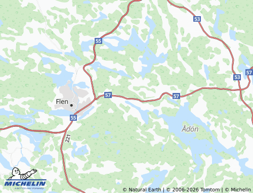 Carte MICHELIN Ängstugan - ViaMichelin