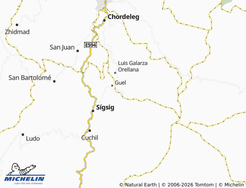 MICHELIN Principal map - ViaMichelin