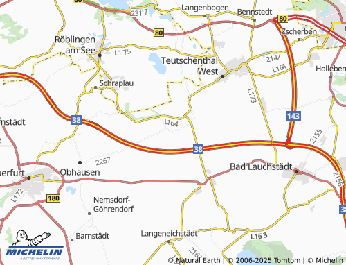 MICHELIN Dornstedt map - ViaMichelin