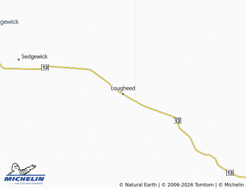 MICHELIN Lougheed map - ViaMichelin