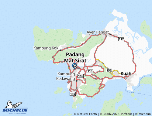 MICHELIN Kampung Geronggang map - ViaMichelin