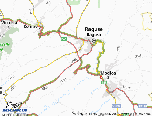 Carte MICHELIN Fortugno - ViaMichelin