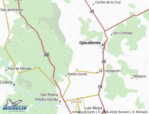 MICHELIN Felipe Berriozábal map - ViaMichelin