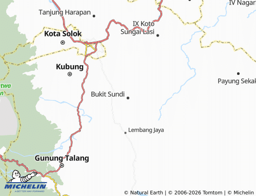 MICHELIN Bukit Sundi map - ViaMichelin
