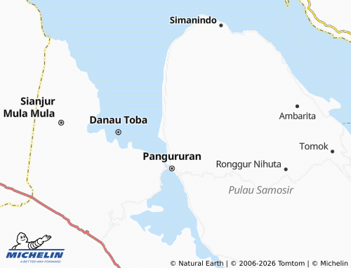 MICHELIN Panampangan map - ViaMichelin