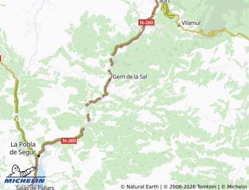 Mapa MICHELIN Useu - ViaMichelin