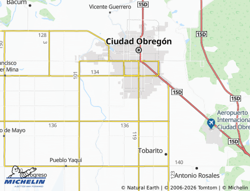 Mapa MICHELIN Profesora Esperanza Tiznado - ViaMichelin