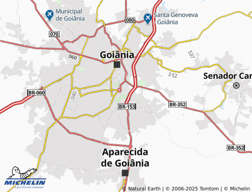 MICHELIN Vila Redenção map - ViaMichelin