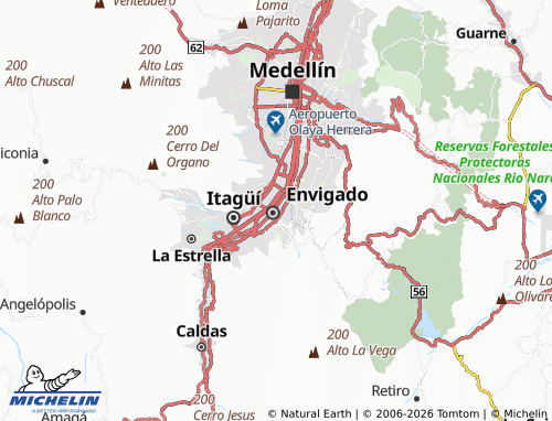 Carte MICHELIN El Portal - ViaMichelin