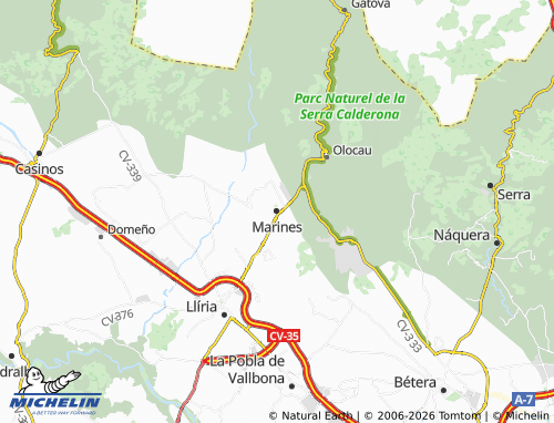 Mappa MICHELIN Marines - ViaMichelin