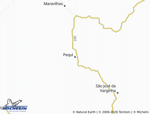MICHELIN Pequi map - ViaMichelin