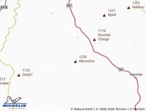 Mappa MICHELIN Tsankhanga - ViaMichelin