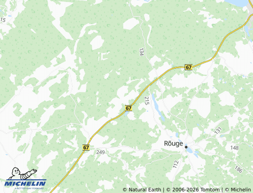 Mappa MICHELIN Nilbõ - ViaMichelin
